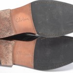 COLE HAAN 10 black leather CLASSIC plain toe lace perforated oxford shoe $250