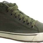 New $110 DIESEL Midday Men  Shoes Size US 10.5 EU 44  Olive Night