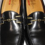 Cole Haan Nike Air Bit Loafers Black Brass Mens Slip On Shoes 9 M