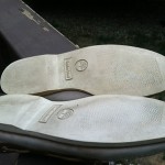 Timberland White Leather men’s boat shoes size 10M clean!