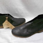 New DIESEL Mens Jacob Leather Oxford Boot Lo Pro Spring Dress Shoes Size 7