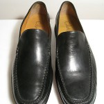 Men’s Cole Haan Black Leather Loafer Shoes, Size 10.5 M