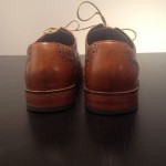 Cole Haan Air Giraldo British Tan Leather Wingtip Dress Shoes Sz 9.5