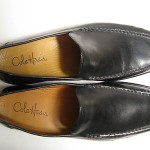 Men’s Cole Haan Black Leather Loafer Shoes, Size 10.5 M