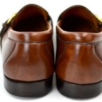COLE HAAN Men’s BROWN LEATHER BUCKLE KILTIE LOAFER SLIP ON SHOES 9 D