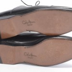 COLE HAAN 8.5 black leather AIR LORENZO CAP TOE lace up oxford dress shoe $328