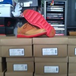 COLE HAAN LUNARGRAND SADDLE NIKE SANDSTONE/RED SIZE 9.5 LUNARLON TECHNOLOGY