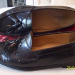MENS COLE HAAN BLACK LOAFERS SHOES SIZE 9 1/2 D