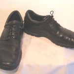 MEN COLE HAAN OXFORD DRESS SHOES LACE-UP BLACK LEATHER SIZE 11M