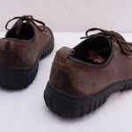 Mens 10 COLE HAAN Nike Air Brown Leather Rugged Laced Oxfords Sneakers