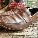 Cole Haan ~ Vintage Brown Leather Penny Loafer/Driving Moc ~ US Size 8.5 M