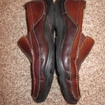 COLE HAAN BROWN CASUAL LOAFER SHOES SIZE 9W