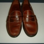 COLE HAAN MENS BROWN LEATHER PENNY LOAFER SIZE 9 1/2M