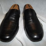 Cole Haan Nike Air Technology Sole Black Leather Slip On Loafers Size 8.5 M