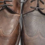 COLE HAAN 9.5 brown leather VINCENTI wingtip lace up oxford dress shoe NEW $378