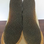 Mens size 11 M khaki suede Clarks Originals Wallabees lace tie casual shoes