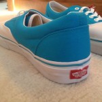 Custom Vans Era Blue/White Size 12 Mens