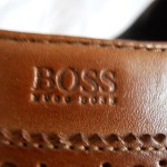 Hugo Boss Wing Tip in Medium Brown New w/o box Originally $275.00