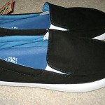 VANS SKATEBOARDING MENS BALI BLACK & WHITE SLIP ON SHOES SIZE 12 SHIPS FREE NWT