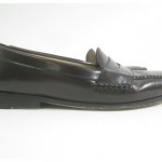 COLE HAAN Men’s Dark Brown Leather Loafers Shoes Size 9.5