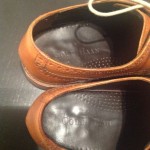 Cole Haan Air Giraldo British Tan Leather Wingtip Dress Shoes Sz 9.5