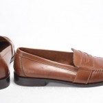 COLE HAAN 13 tan brown DOUGLAS PENNY LOAFER leather slip on MOC TOE shoe  NEW