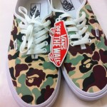 BAPE(Bathing Ape) Themed CUSTOM VANS. Mens 9.5/Womens 11