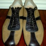 MENS COLE HAAN NIKE AIR SOLE BROWN SUEDE LEATHER CASUAL SPORT SHOES SIZE 9.5 M