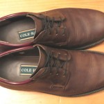 Cole Haan Brown Leather Waterproof Oxford Shoes Mens sz 9 M