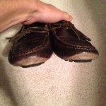 Cole Haan Air Grant Driving Mocs Mens 8.5 M Dark Brown Croc
