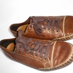 Cole Haan men fashion sneakers casual lace up shoes brown leather size 10.5