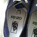 NWT Kenzo Paris Vans leopard Blue Men Authentic Lace up SZ 11.5 Opening Ceremony