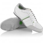 HUGO BOSS Mens Shoes Fashion White Sneakers VICTOIRE LA. NEW- NIB -eur42-uk8-us9