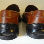 Cole Haan Brown Leather Loafer, 10M, Nike Air Rubber Sole, Excellent