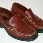 Cole Haan Nike Air Brown Leather Loafers Slip On Shoes Men’s Size 8