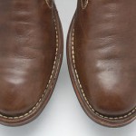 Mens shoes COLE HAAN Stratton brown leather NIKE AIR slip on loafers sz 9.5 M