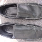 Cole Haan Shoes Nike Air Soft Black Leather Comfort Slip On/Loafer. MINT 10M