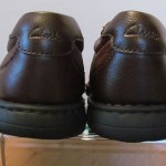 Mens size 11 M brown leather Clarks XTR Lite slip on casual loafers shoes