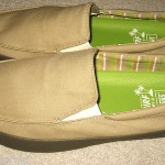VANS SKATEBOARDING MENS BALI KHAKI LEAF GREEN SLIP ON SHOES SIZE 10 FREE SHIP NR