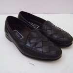 Vintage BRAGANO COLE HAAN Italian Weave Loafers leather Slip-on Shoes 8.5M 8.5 M