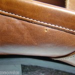 COLE HAAN SZ 10 M BROWN LEATHER SLIP ON MOCS LOAFER SHOE