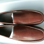 Cole Haan Nike Air Keating Venetian Loafer Brown Leather Shoes Mens 10.5M C09746