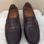 Cole Haan Men’s Loafer Size 9 1/2 Brown Croc Print