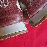 Cole Haan Nike Air oxfords 10.5 M brown tan leather VGC breathing holes