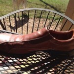 Men’s Cole Haan Brown Leather Nike Air Loafers Slip On Shoes Size 13