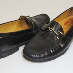 Cole Haan Nike Air Bit Loafers Black Brass Mens Slip On Shoes 9 M