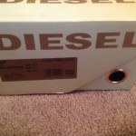 Diesel Keep Men’s Shoes White/Dazzling Leather Sneakers US Size 10.5 keep mink