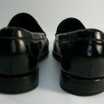 Mens Cole Haan BLACK Leather Slip On Loafer Shoes Size 10 M
