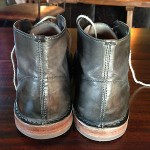 cole haan men’s shoes boot brown green leather 9M lace up