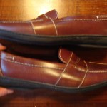 COLE HAAN Mens Medium Brown Slip On Casual Loafers – Size 11.5 Medium
